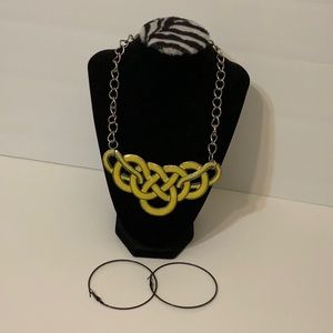 (( NEW )) Necklace & earrings set